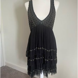 Beaded free people dress